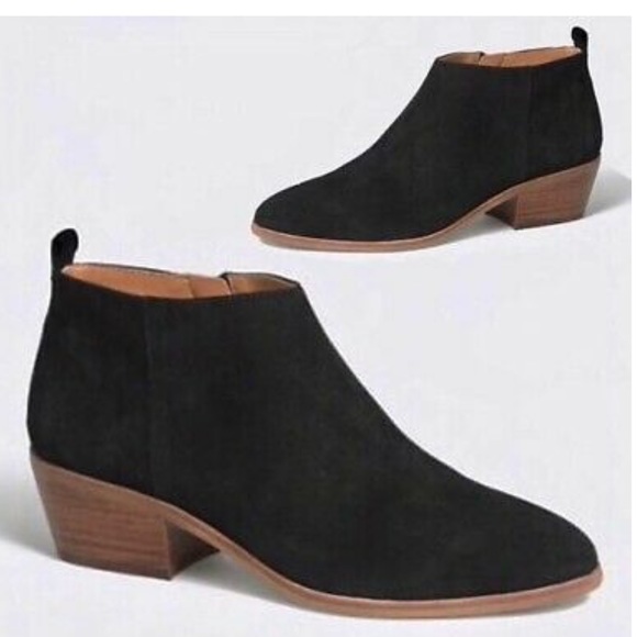J. Crew Shoes - J.CREW Sawyer Suede Boots - Black size 9.5